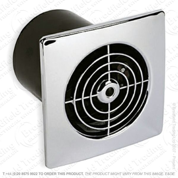 I08) Extractor Fan 100mm Chrome MANR