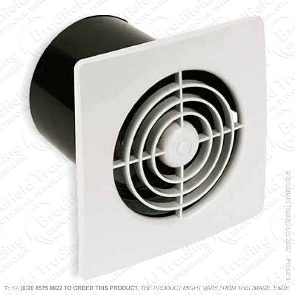 I08) Manrose Ext Fan 100mm Low Profile Timer