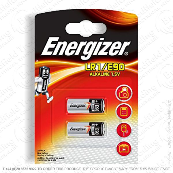 E07) Battery N Size 1.5V Pk2 Duracel LR