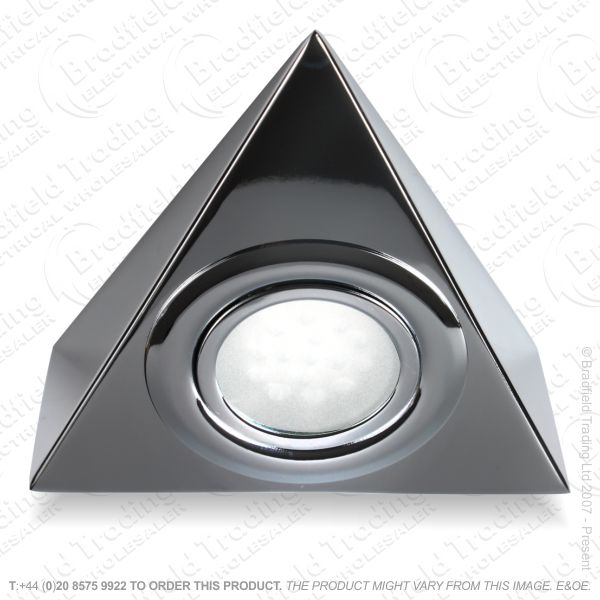 B26) Downlight LED Cabinet Triangle Chrome