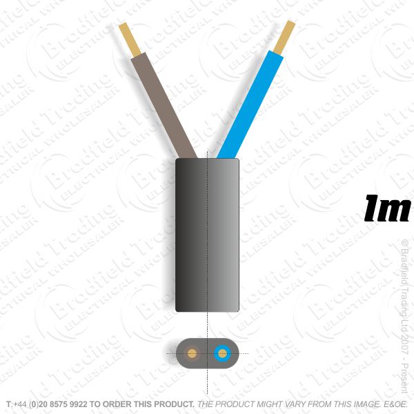 H05) Festoon Lighting Cable per 1M Bradfield