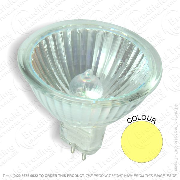 A53) DichCol MR16 GU5.3 12V 50W13dYellow