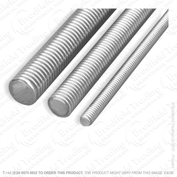M8 Stud Threaded Rod 3M BZP