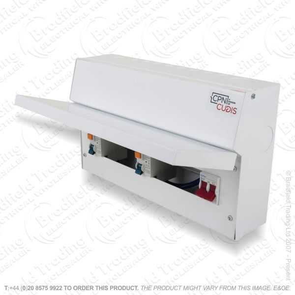 Consumer Unit RCD 12way Split Metal CPN