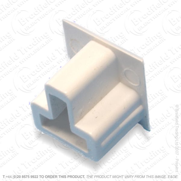 H14) Trunking PVC Stop End 50x100mm