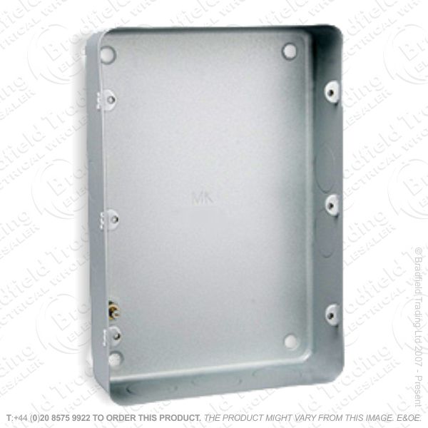 H22) Metal Back Box 12G Flush MK