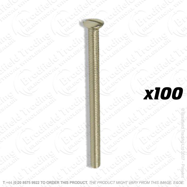 G04) Screws Socket nickel M3.5x20mm x100