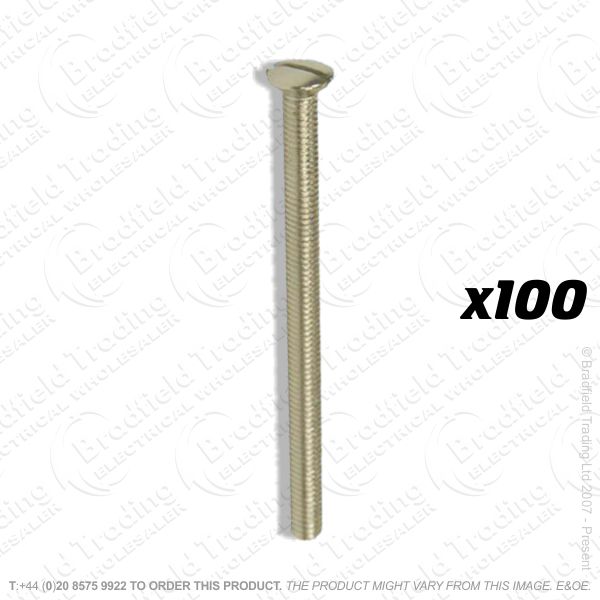 Screws Socket Nickel M3.5x 30mm x100