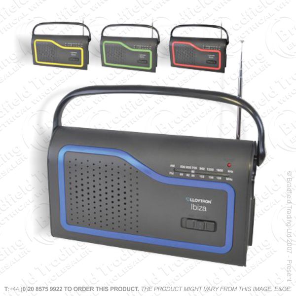Radio Portable Ibiza AM/FM/ LLOYTRON
