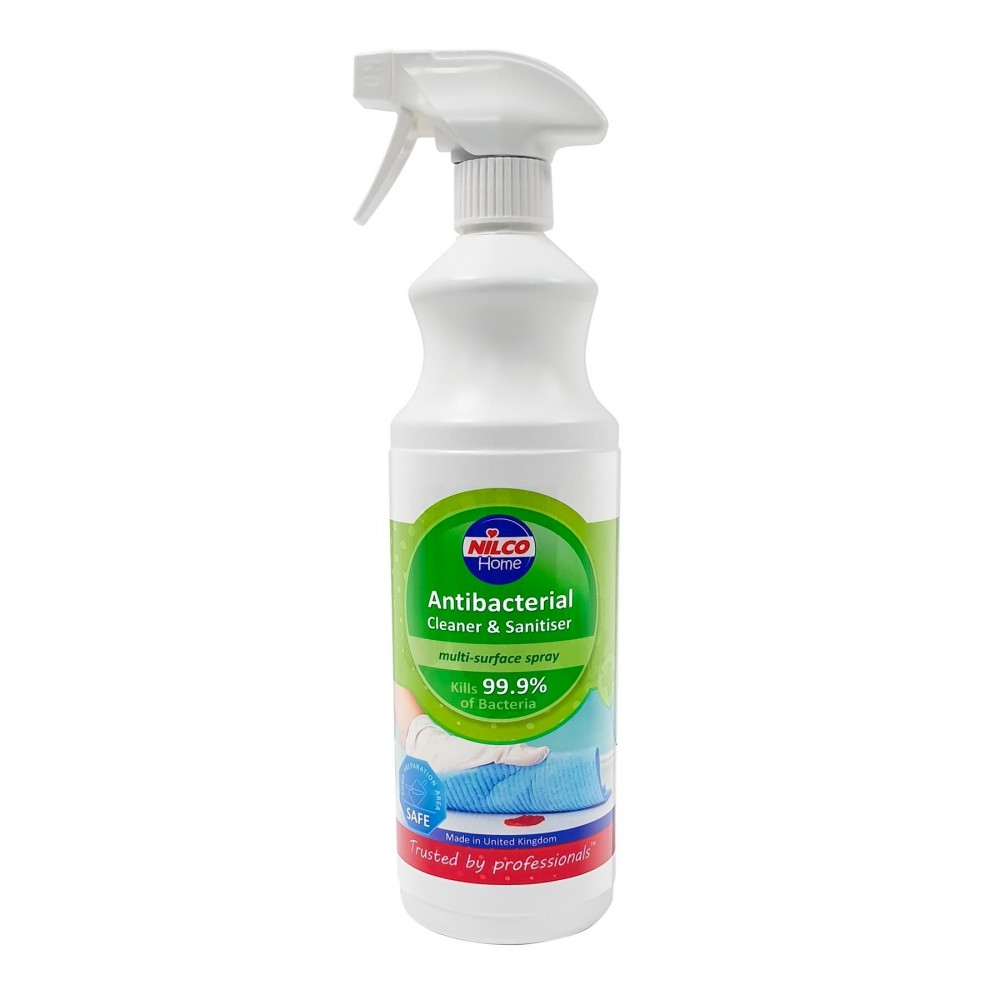 Cleaner Sanitiser Antib Spray 1L NILCO
