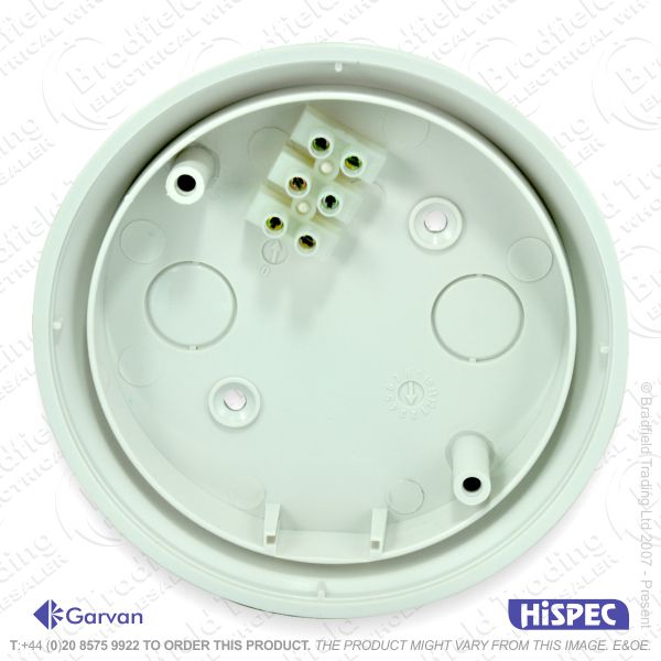 I04) Mounting Pattress for Smoke Alarm HISPEC