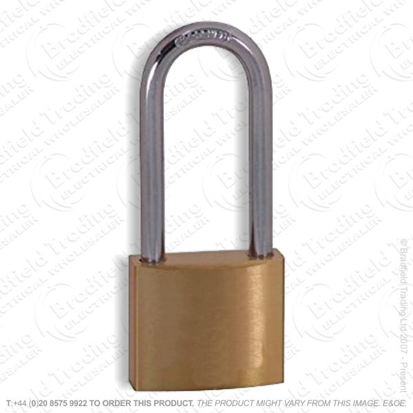 G57) Padlock 40mmx57mm brass POW