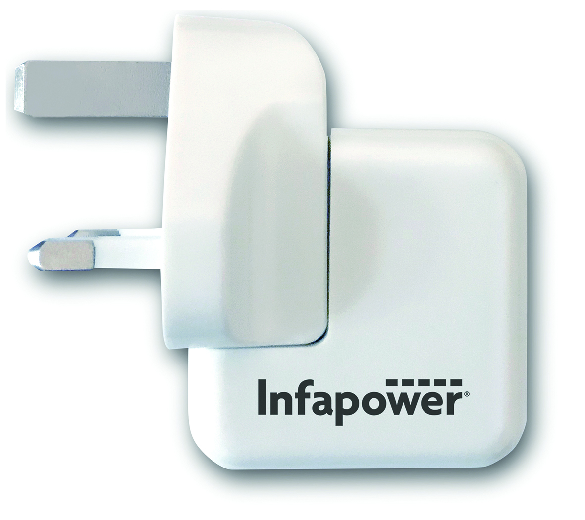 Twin USB Fast Mains Charger 2.1A INFAPOWER
