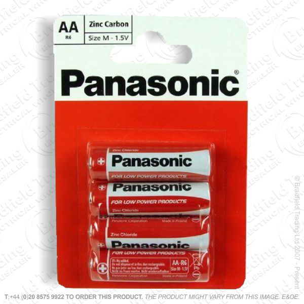 E06) Battery AA 1.5v Zinc Special (Box12x4) P