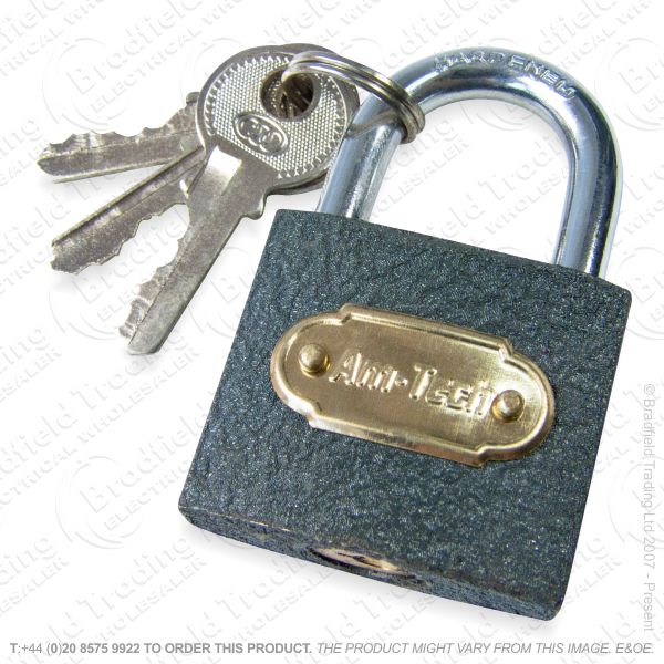 G58) Padlock 38mmx21mm Heavy Duty CIron