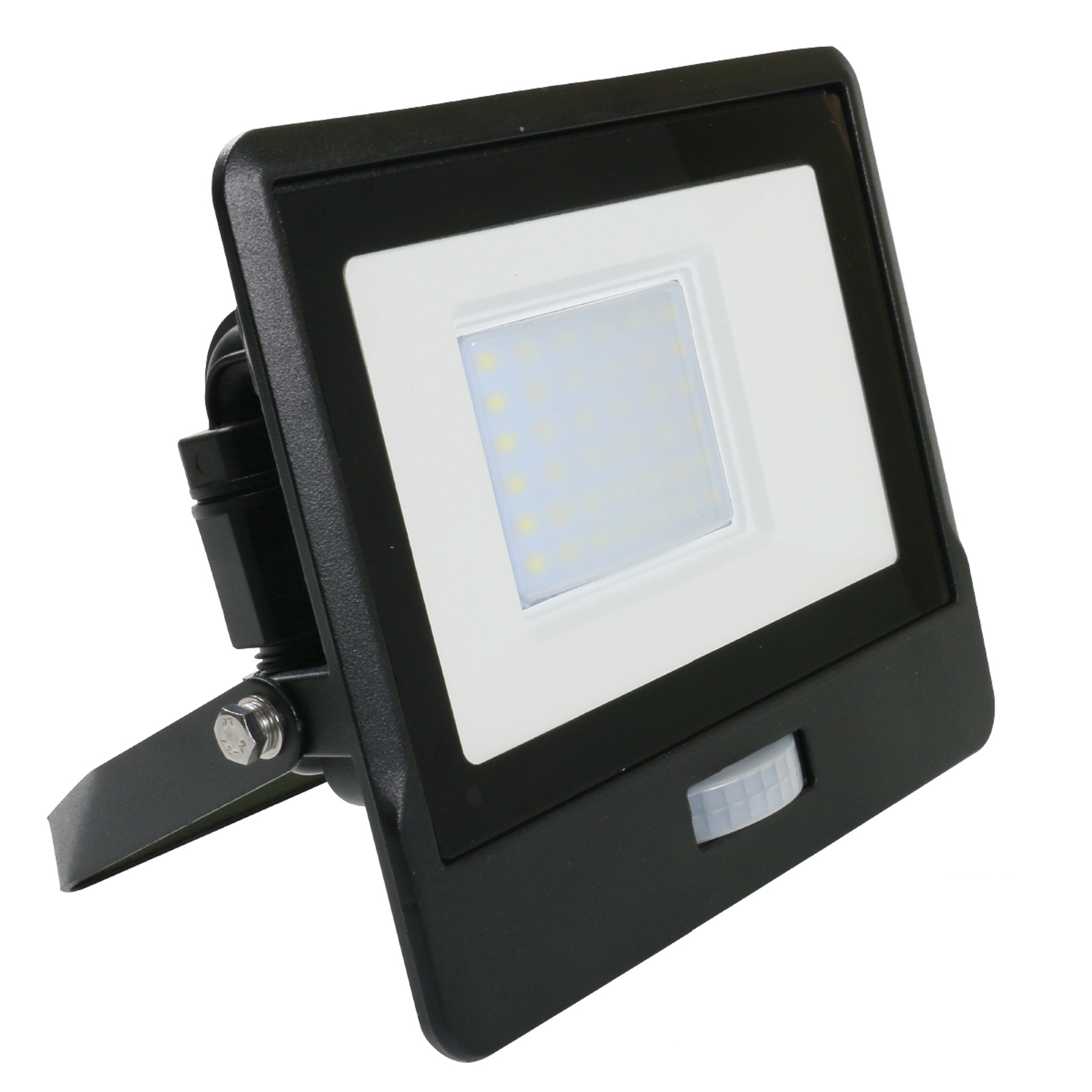 LED Floodlig PIR 30W 6500k IP65 PAUL RUSSELL