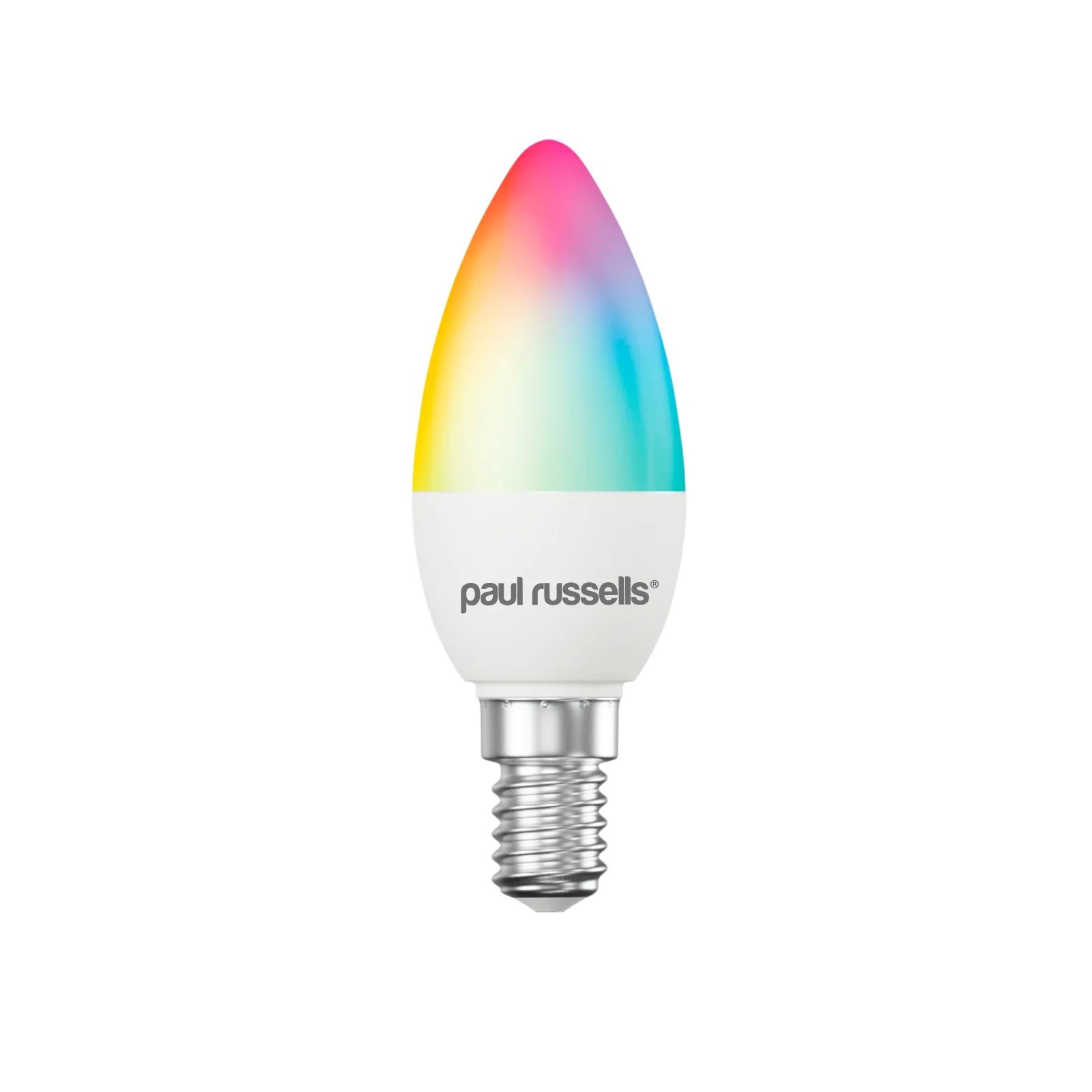 4.8W LED Smart WiFi Cand RGBW SES PAUL RUSSEL