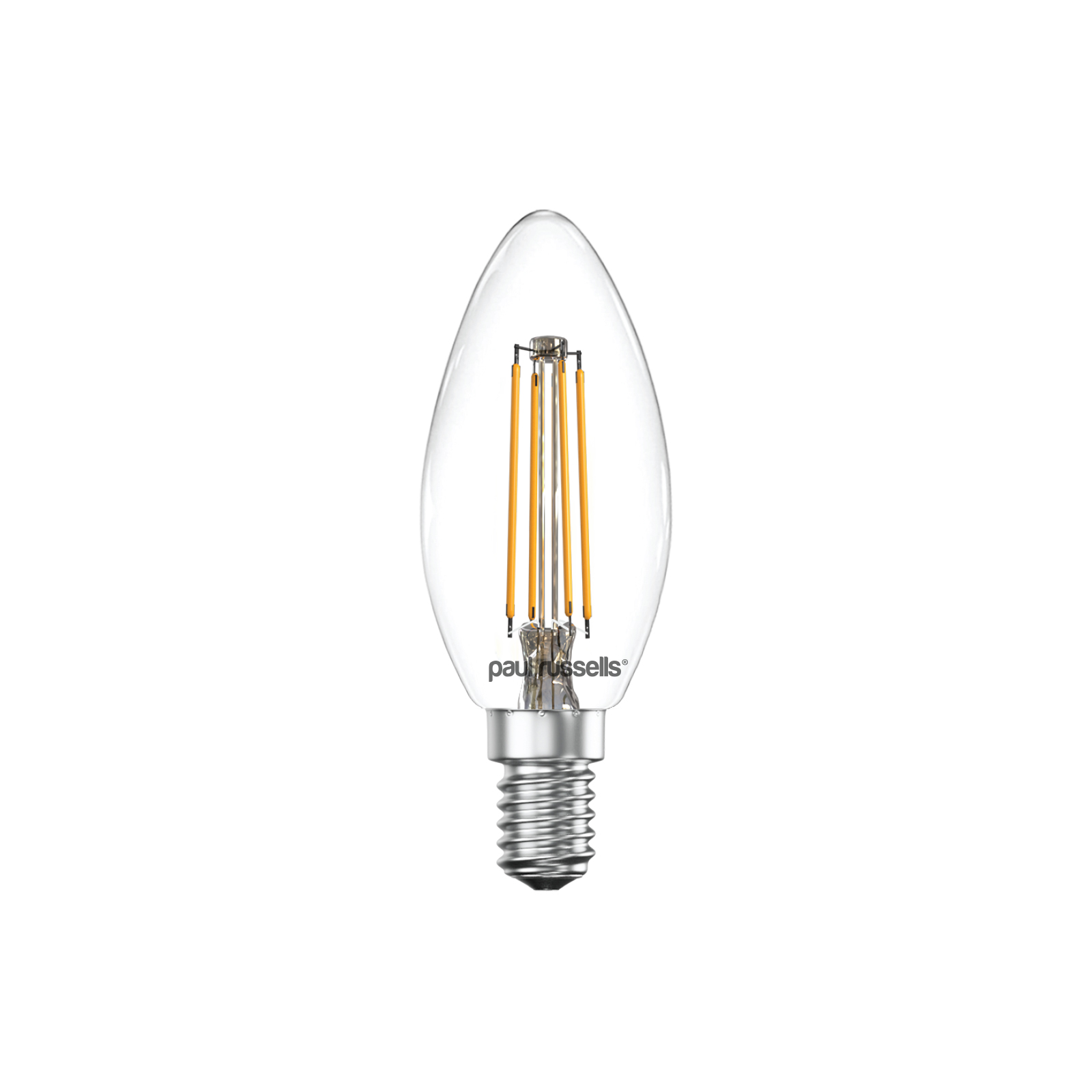 4.5W 470lm SES LED Fil Dim Candle PAUL RUSSEL