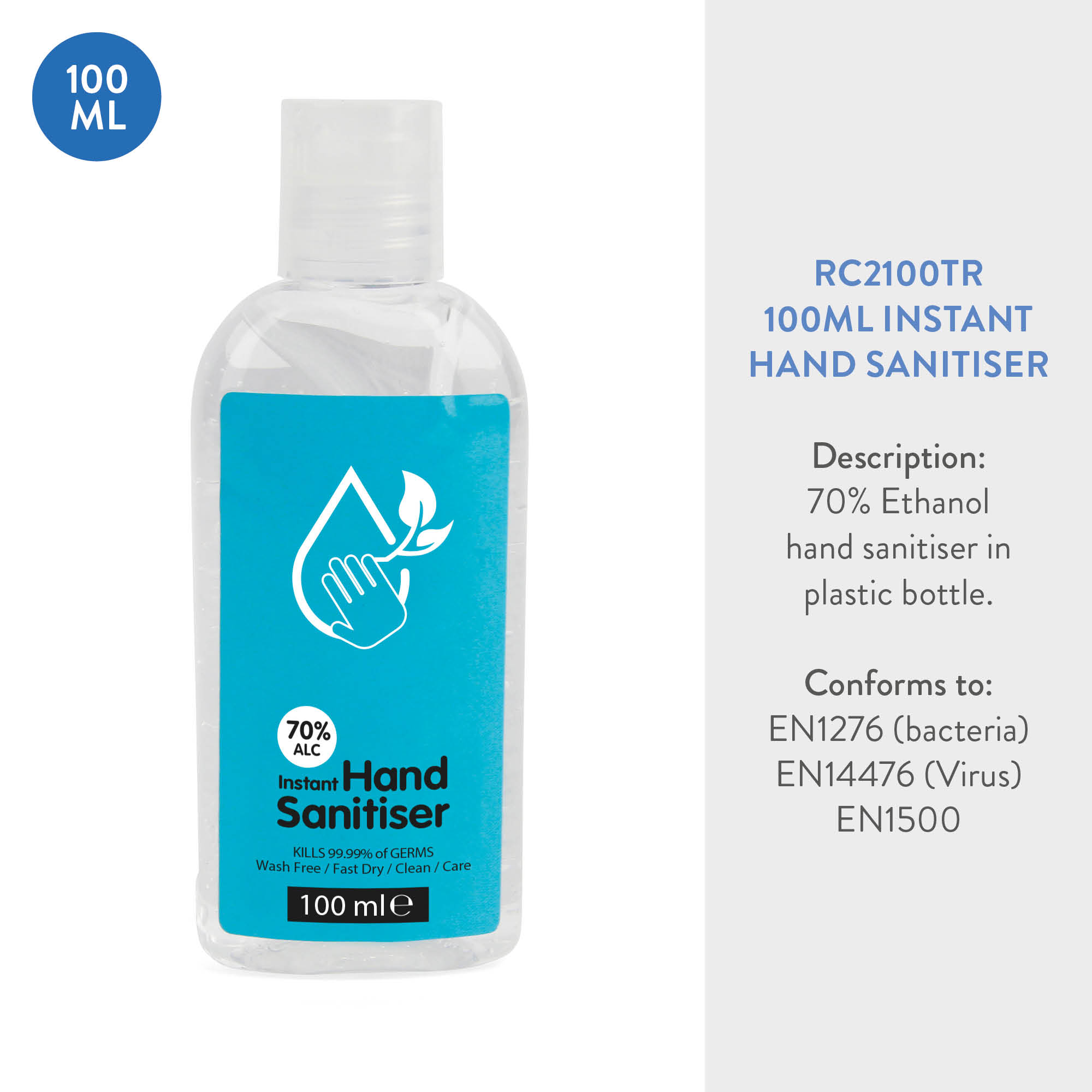 Instant Hand Sanitiser 100mL