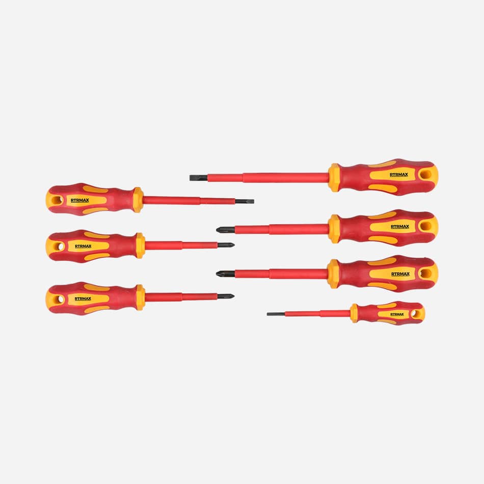 7pc Insulated Screwdriver Set VDE RTRMAX