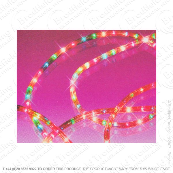 D14) Ropelight Flashin 10M Multi Colour 75640