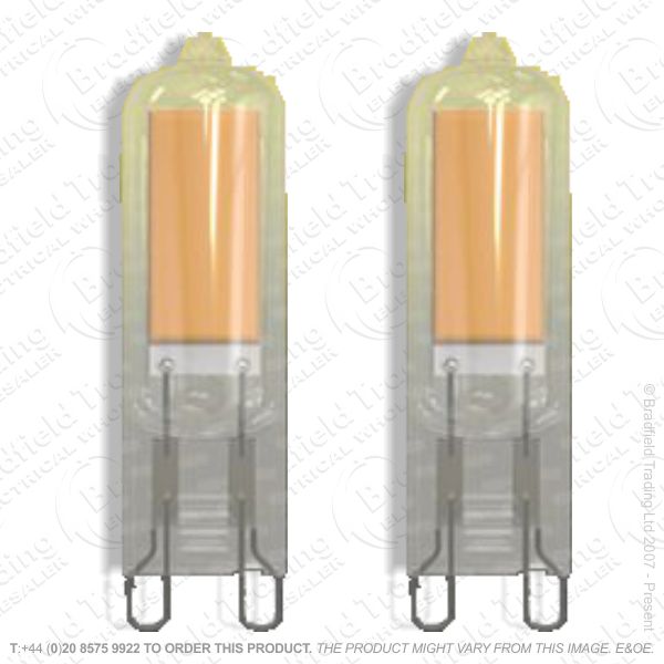 2w LED Capsule 240V  G9 65K 210lm Pk2 EN