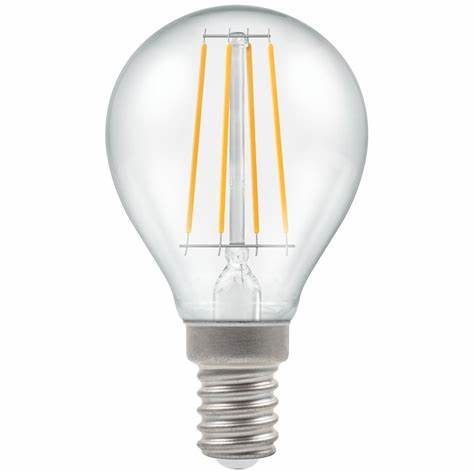 Golf LED 4W SES Filament 470lm Clear EVEREADY