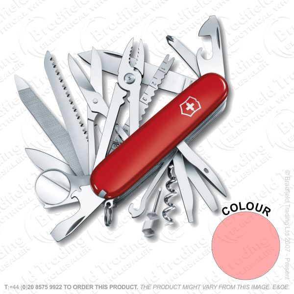 G43) Swiss Army Knife CHAMP Red