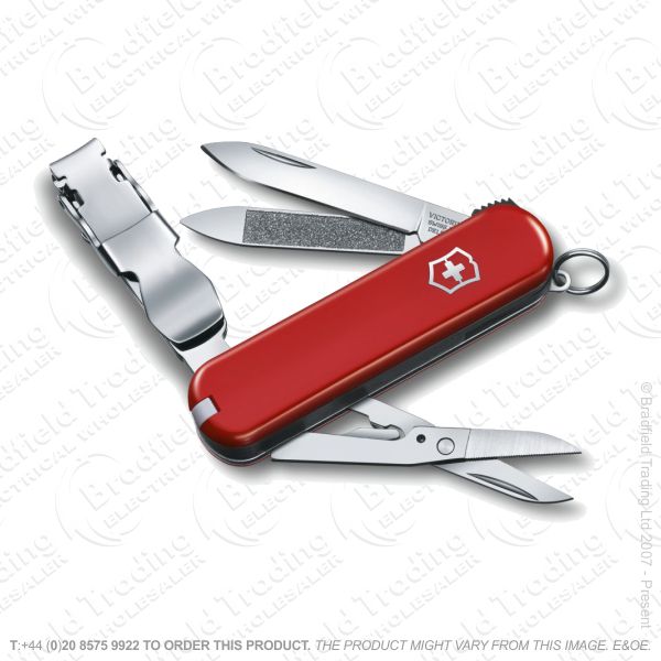 G42) Swiss Army NAIL CLIP 580 Red