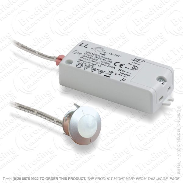 IR Sensor On/Off 240V 250W 13mm Cut