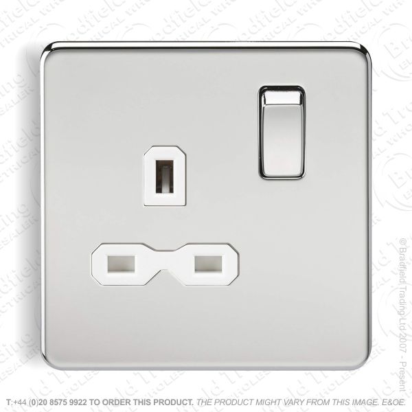 13A 1gang Switched Socket Screwless MLA