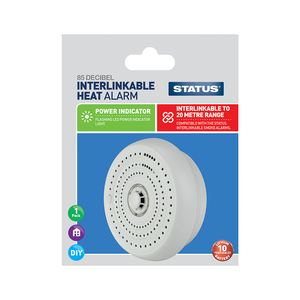 Heat Alarm Interlinkable 10year STATUS