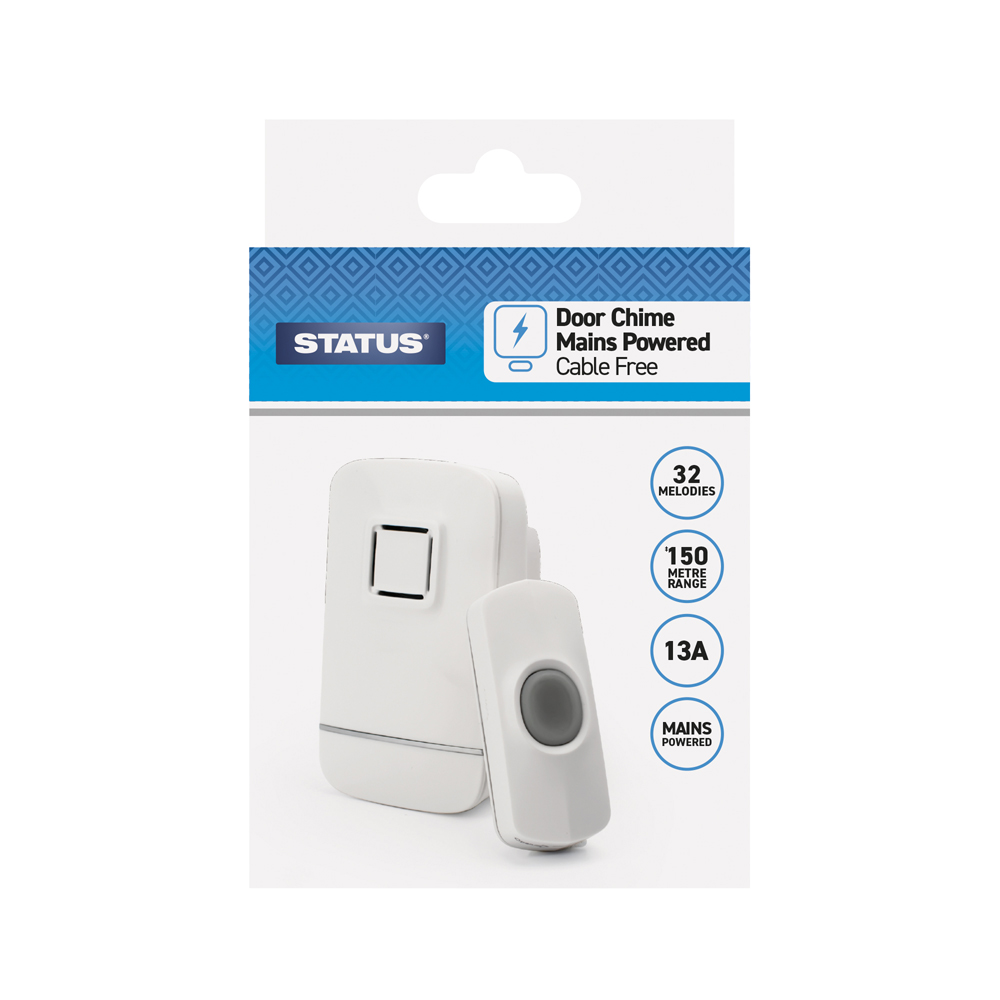 Door Bell Plug In Wireless STATUS