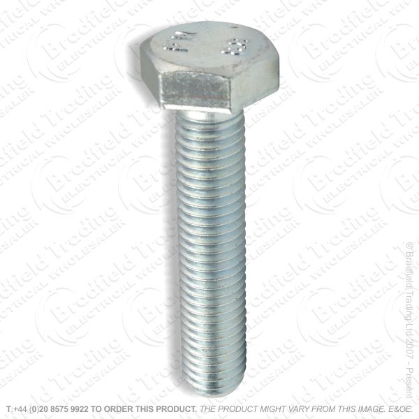 M10 25mm Hex Set Bolt Stainless Steel