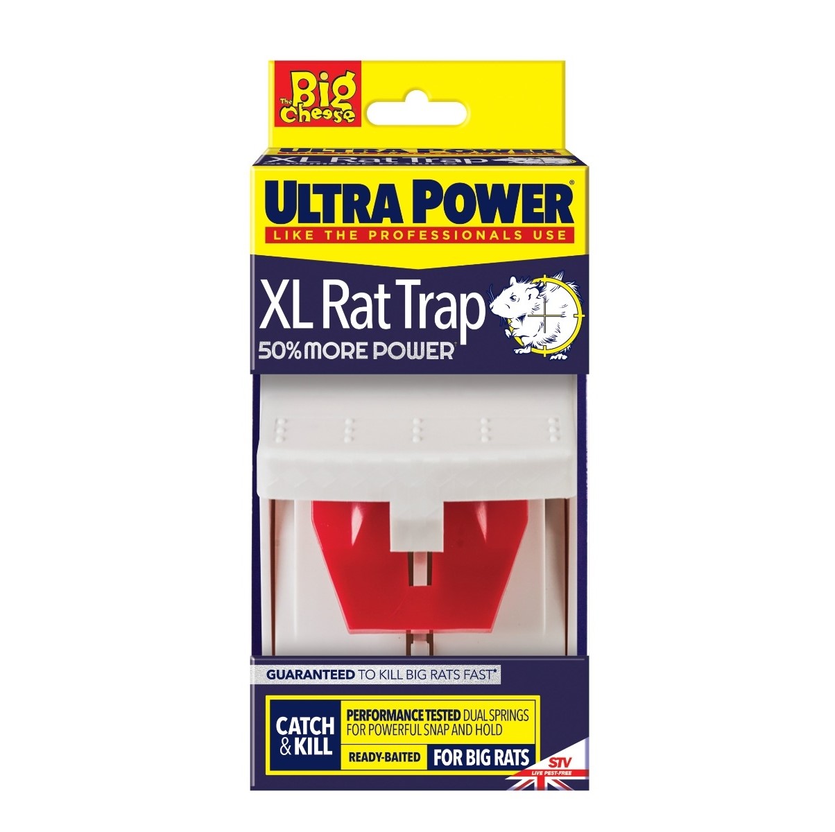 Ultra Power RAT Trap Ready Baited (3) STV