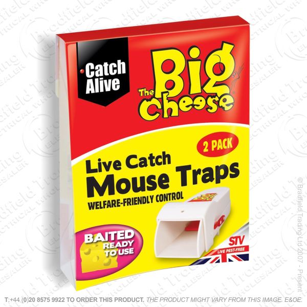 C29)  Mouse Traps Live Catch RTU Pk2 STV