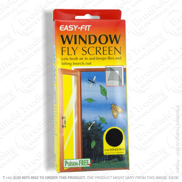 C26) PestC Fly Screen Window Easy Fit