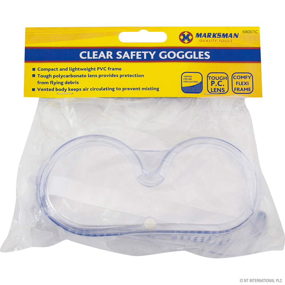 Safety Goggles Direct Vent 68001C MARKSMAN