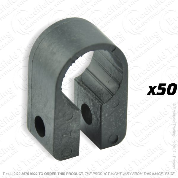 H12) Cable Cleats No3 7.6mm (50)