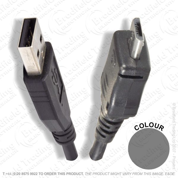 E18) USBa to Micro USB p-p Lead 2M