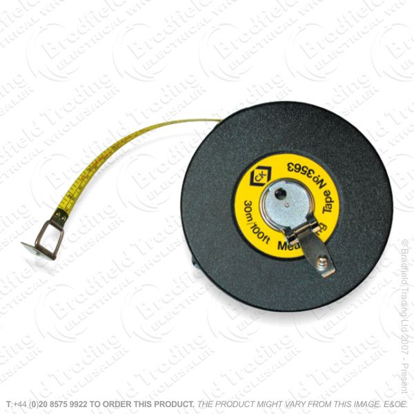 G51) Steel Tape Measure 30m/100ft