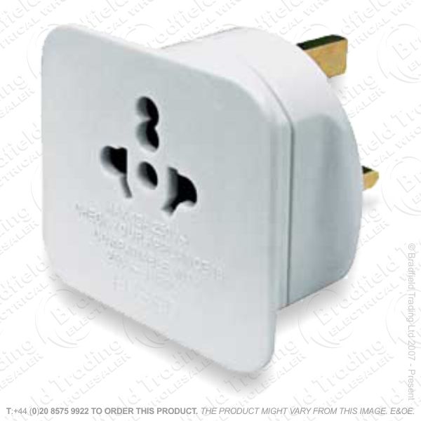Travel Adaptor WORLDsock-UKplug MASTERPL