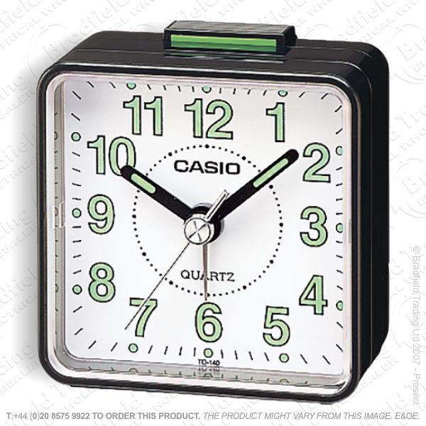 C30) Alarm Clock Beep CASIO Black