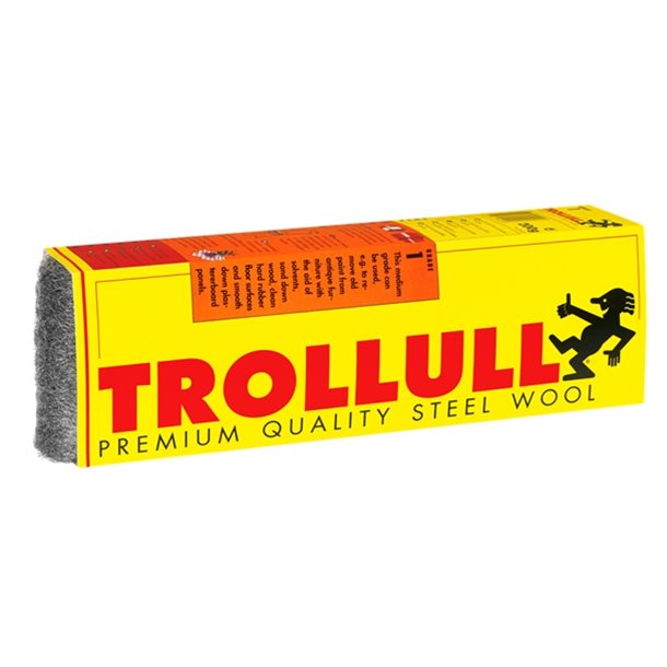 Steel Wire Wool 200g 4 Grade TROLLULL