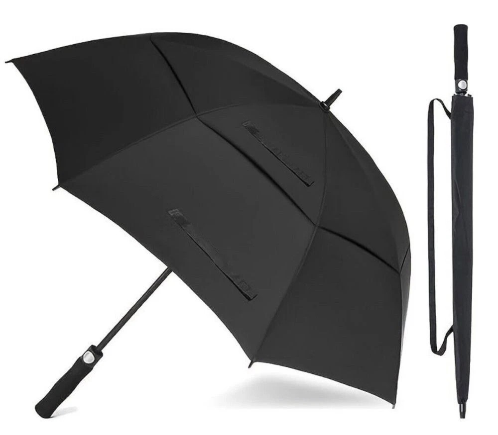 30  Auto Golf Umbrella Black