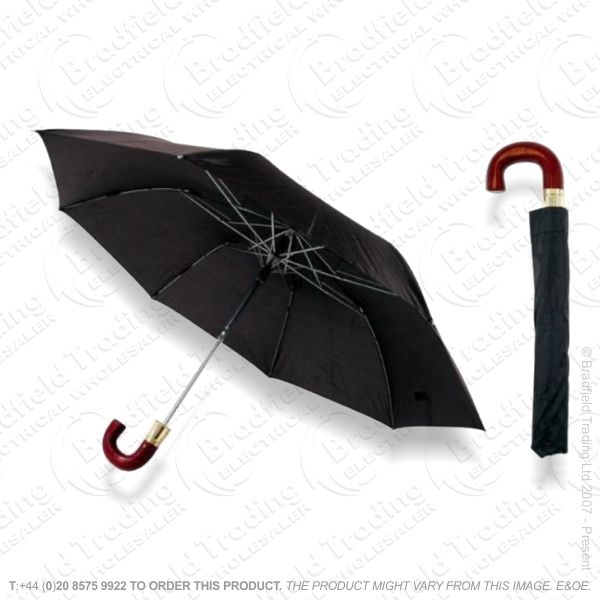 D16) 21  Auto Umbrella Bl Deluxe