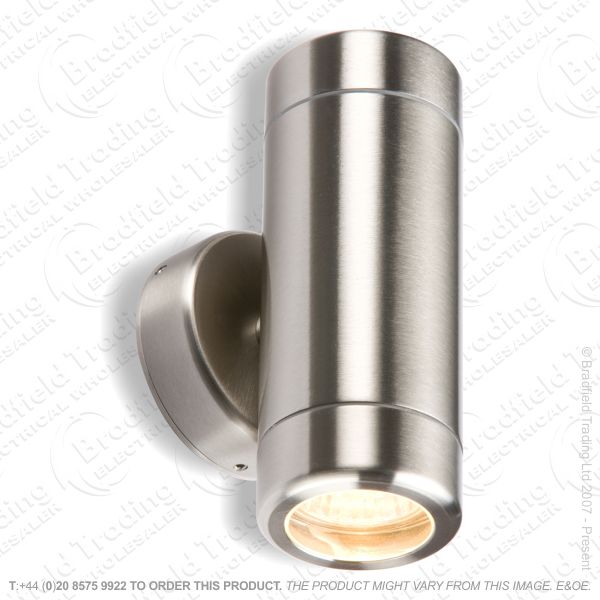 B13) Wall Fitting Up/Down SSteel GU10 Light