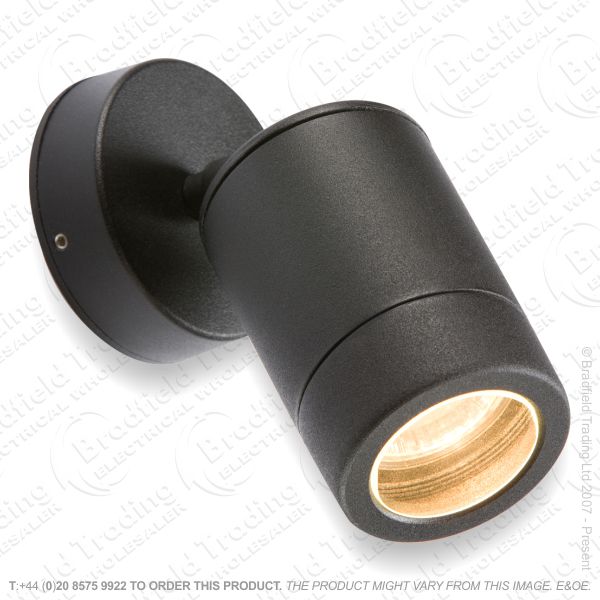 B13) Fitting Spot Light IP65 Black Adjustable