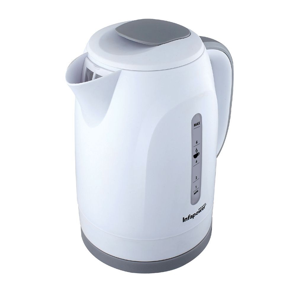 Kettle Cordless 1.8L 360* 2.2kW White ECO