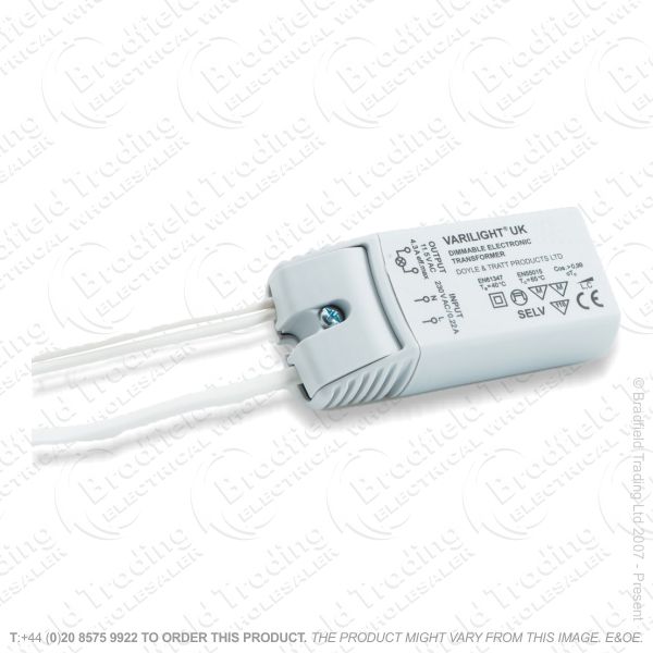 Transformer LV Dim 0- 105W 11.5V VAR no led